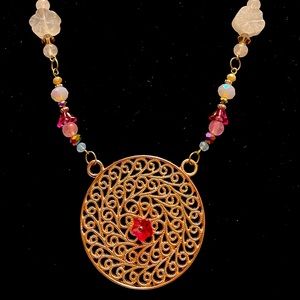 Handmade Necklace and earrings